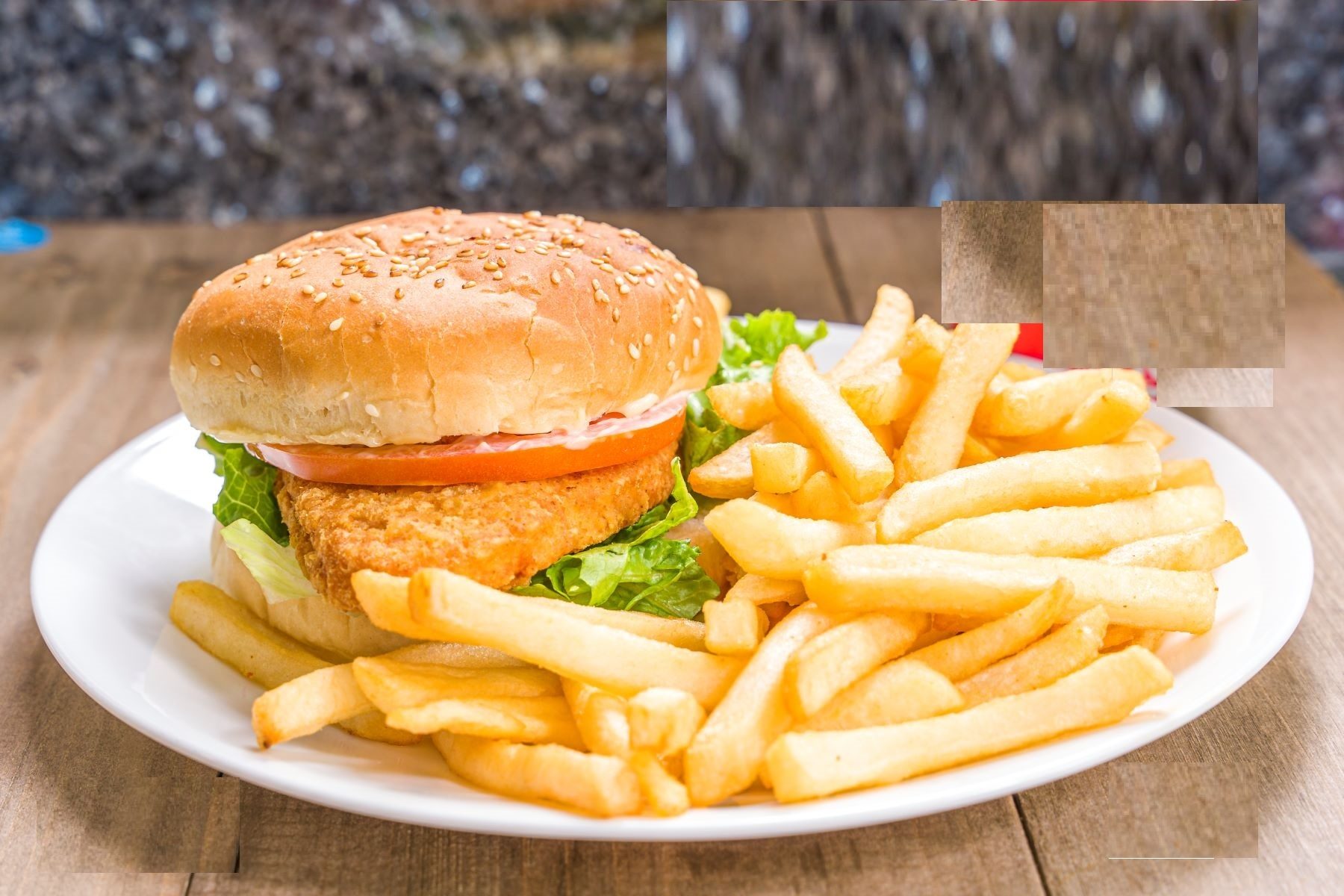 Crispy Chicken Sandwich Combo.