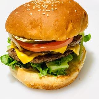 Double Cheese Burger Only