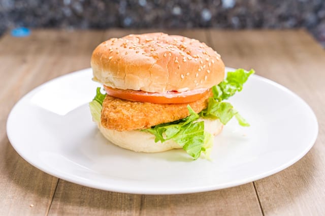 Spicy Chicken Sandwich Only.