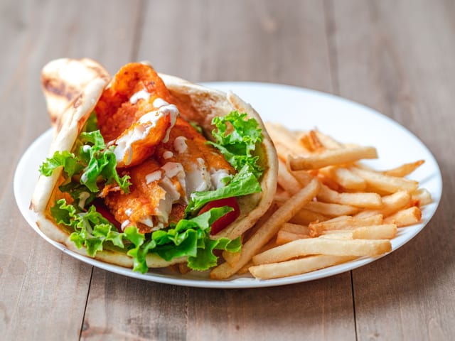 Fish Gyro Combo.