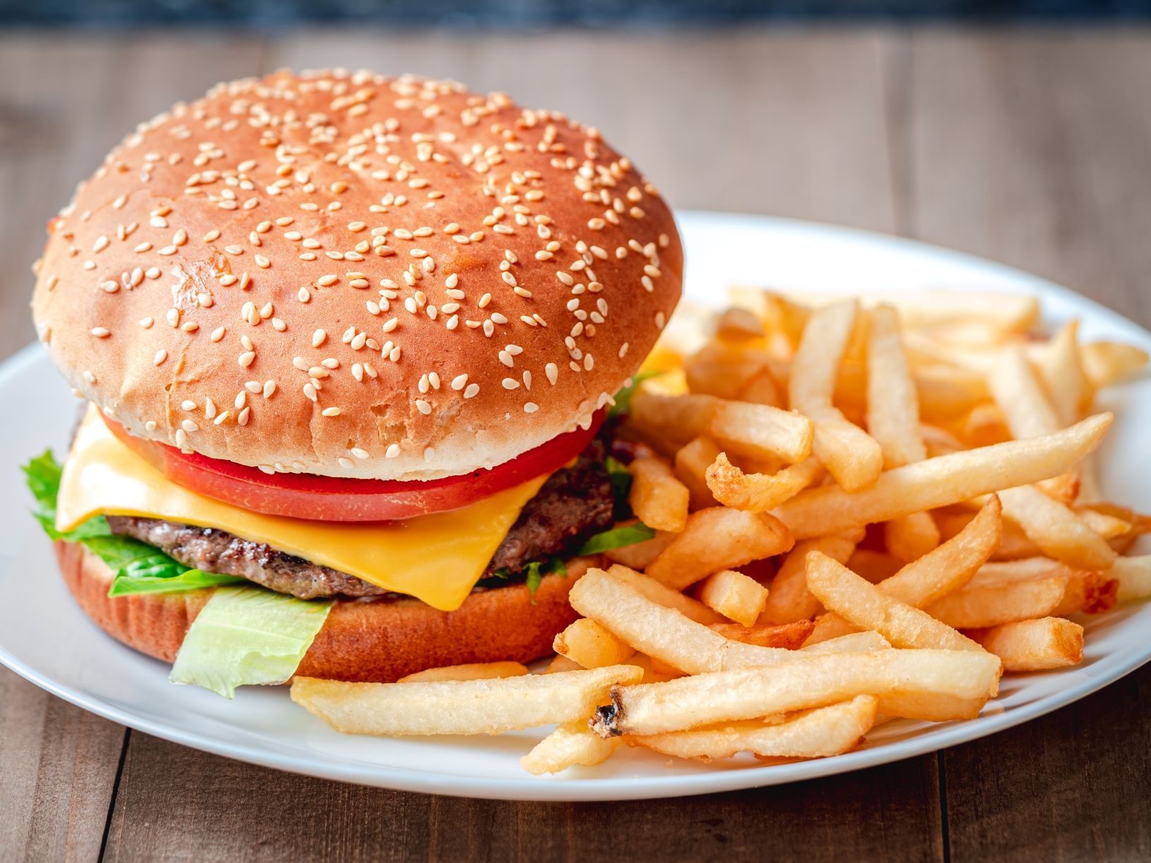 Cheese Burger Combo.