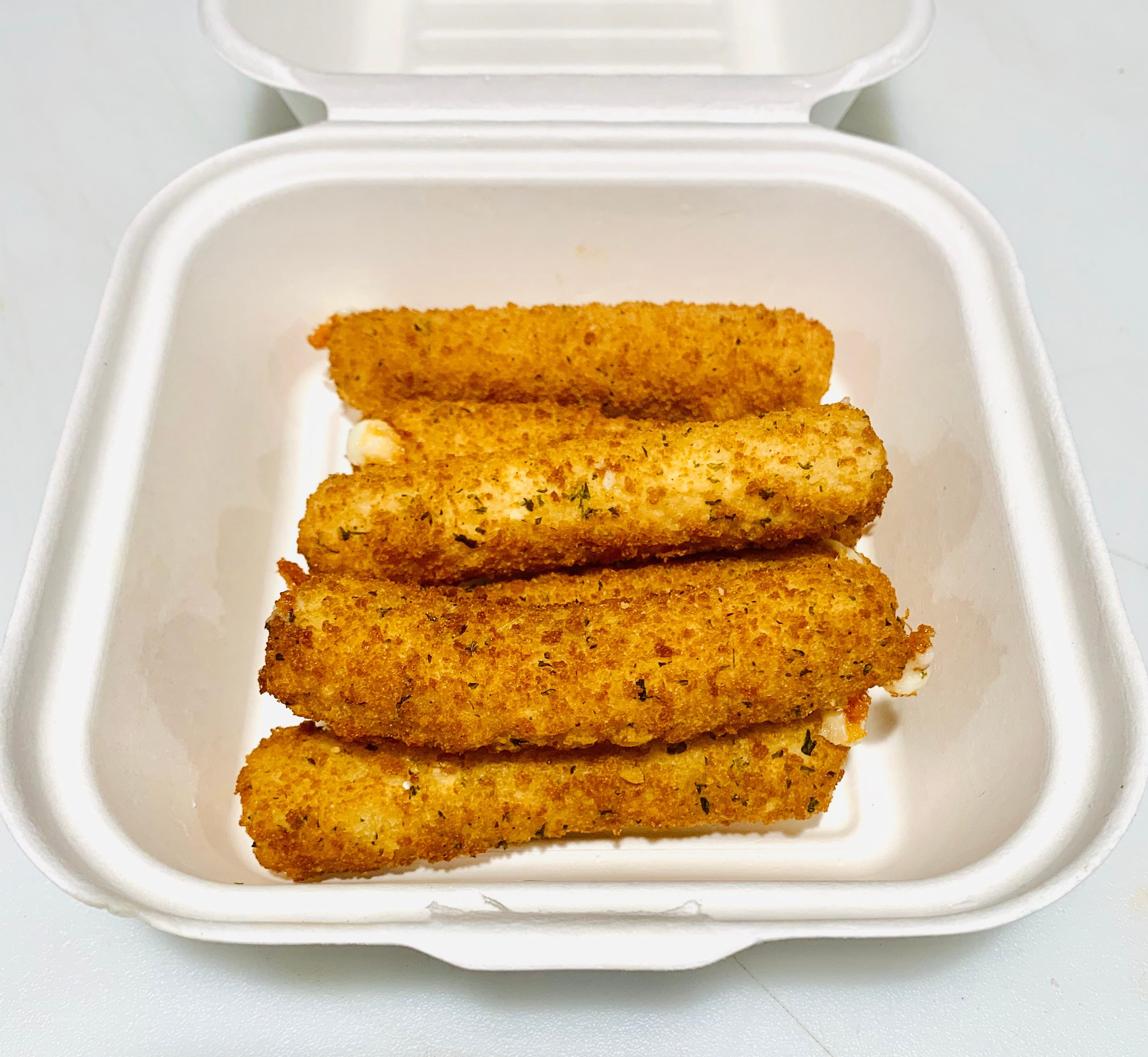 Mozzarella Sticks Only.